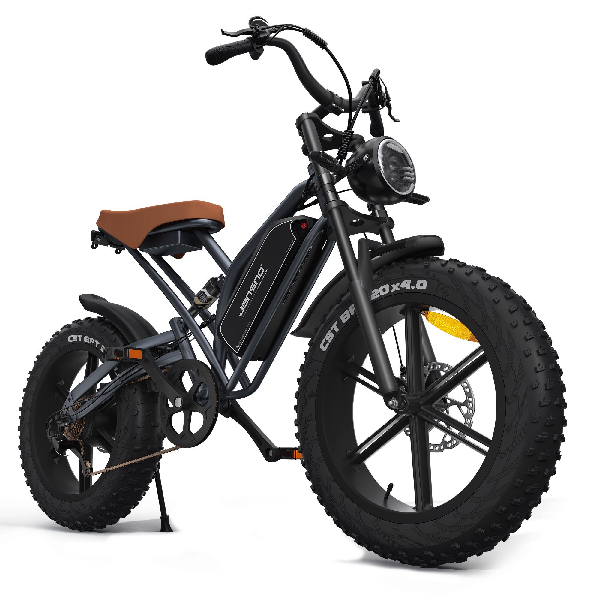 2024 Us Eu Warehouse Electric Bicycle 48V 14Ah Battery 20 Inch Fat Tire electric dirt bike 750w Motor Fat Tires E-bike Adult