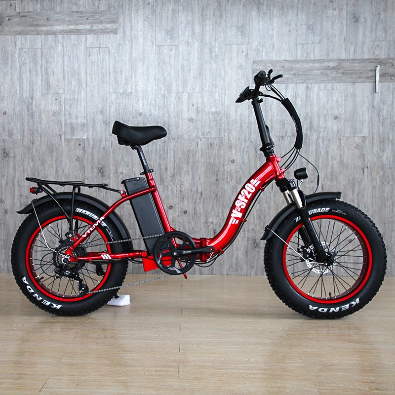 Most popular alloy frame 36V 48v 250w 750W fast fatbike city folding electric bike assist mountain bicycle (V-SF20)