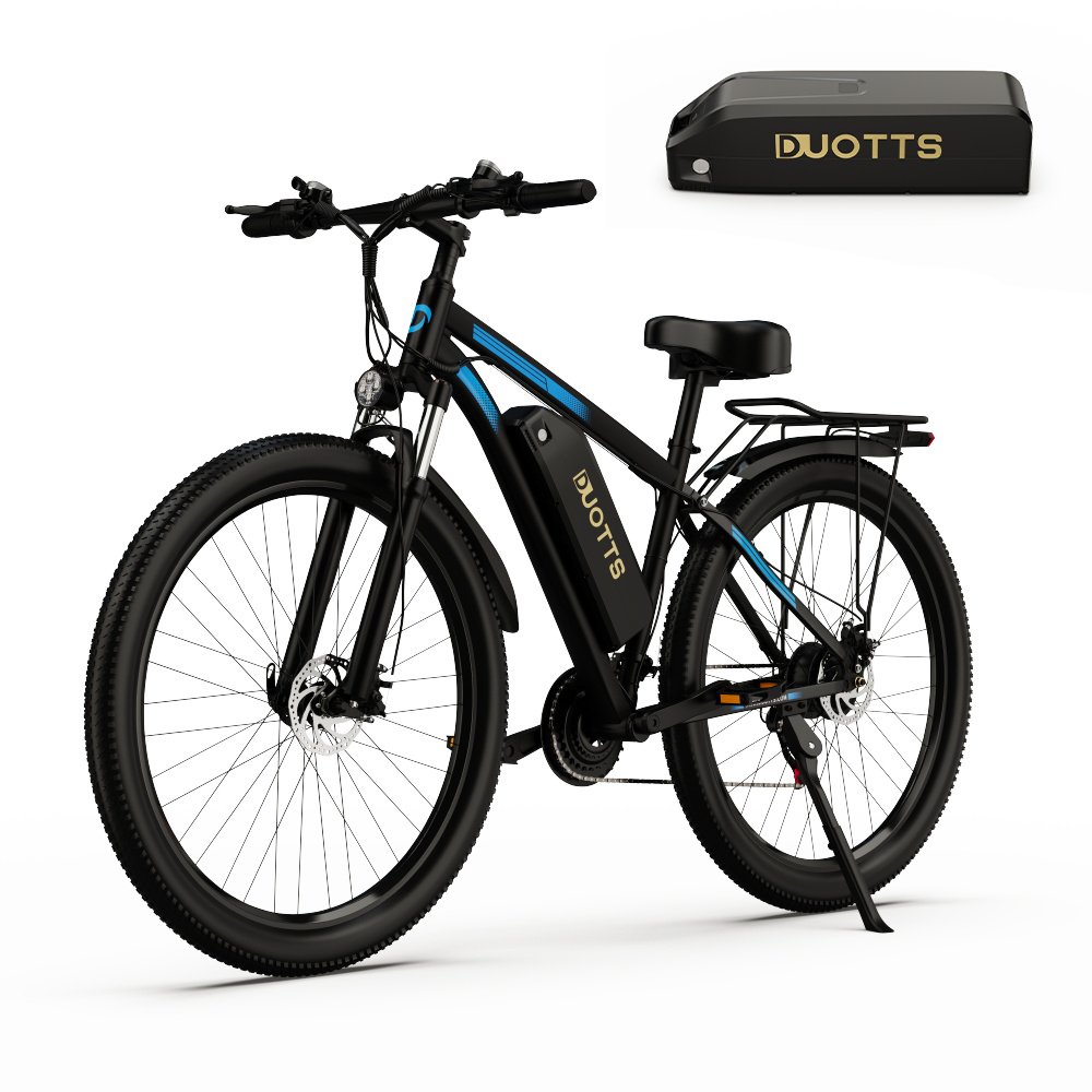 Drop Shipping DUOTTS C29 Electric bike with Batteries 15AH *2 750W Motor 29 Inch Tires Disc Brake 100km Range E-bike