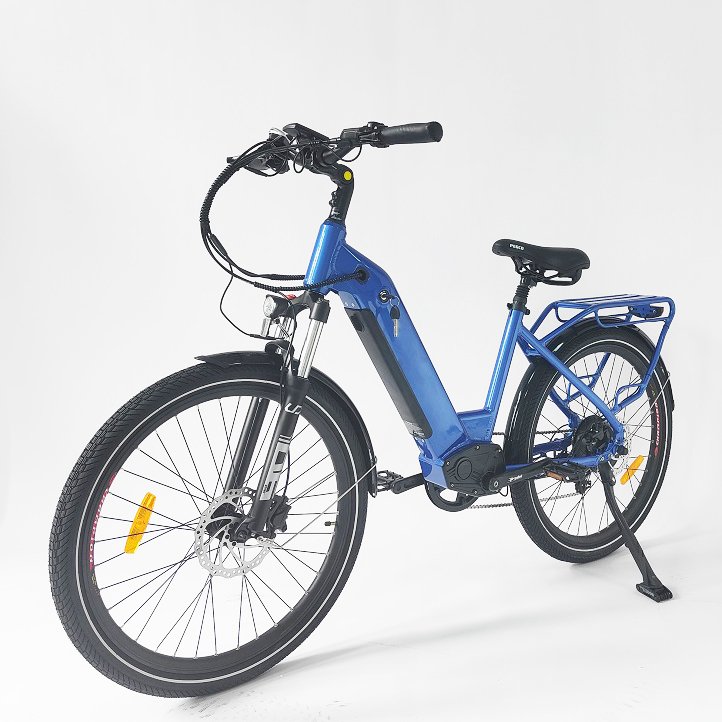 Chinese Style Hot Sale 48V 250W 350W 500W 26inch Lady City E-Bike Hidden Battery Women Road Electric Bike