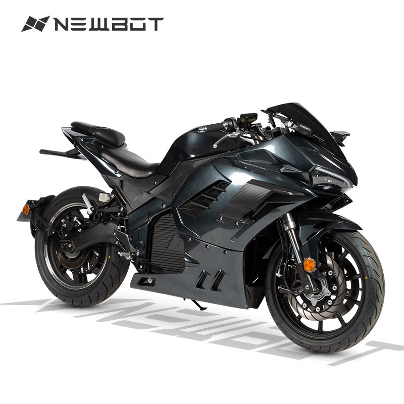 Newbot EEC COC Hurricane 3000W 72V 51Ah Gray High speed Electric Motorcycle Motor Roller Sportbike Superbike