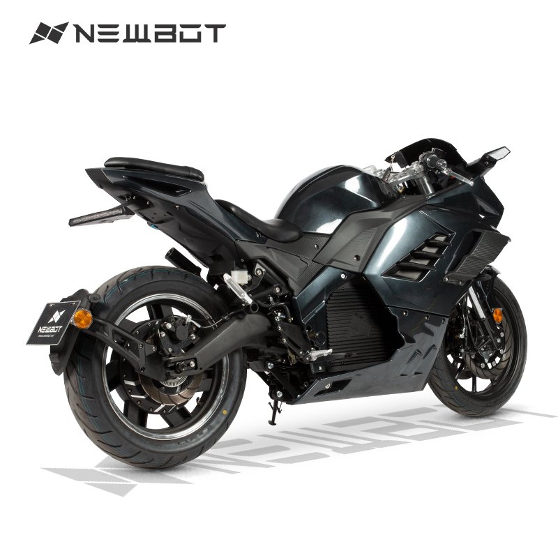 Newbot EEC COC Hurricane 3000W 72V 51Ah Gray High speed Electric Motorcycle Motor Roller Sportbike Superbike
