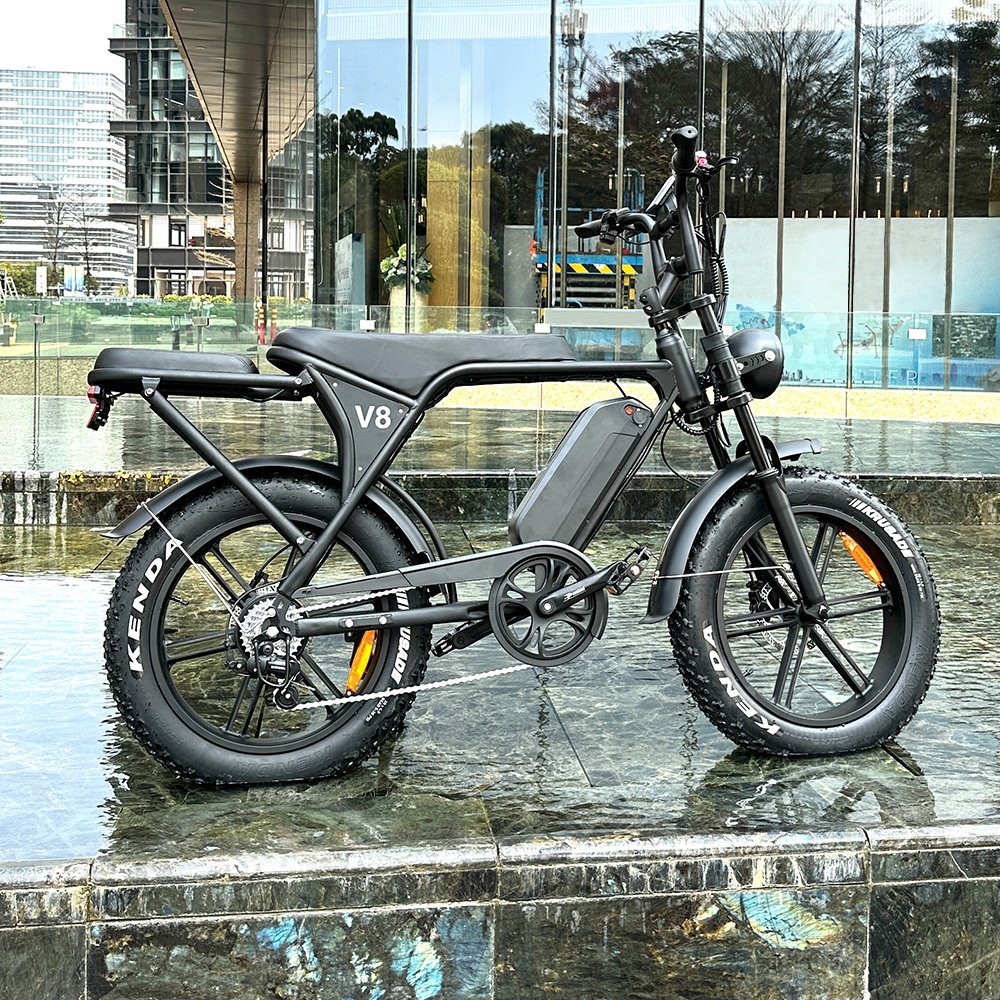 2024 Local Spot Factory V8 Electrically Bike 48V Mountain Ebike Fatbike V20 Cheap Prices Dirt Bicycle Electric Hybrid Bikes