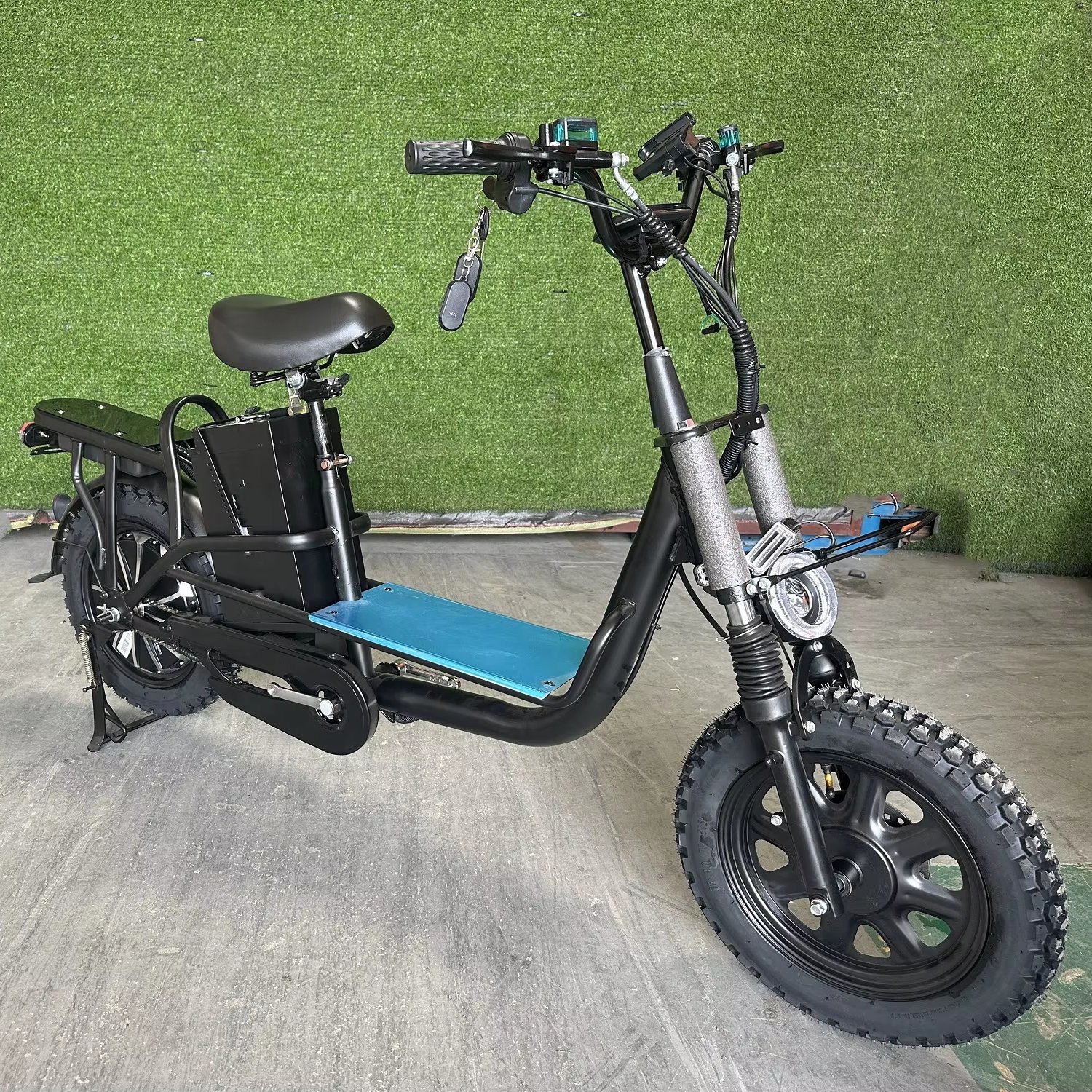 MINAKO winter snow e-bike city electric mountain fat tyre bike 60V30AH lithium iron phosphate battery 16 inch fat tyre ebike