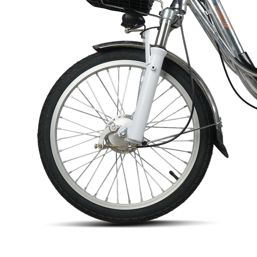 Electric City Bike 48V 8AH 500W Motor Aluminum Alloy Frame 3 Speed Rear Hub 48V 8AH 500W Motor Lithium Battery Power Supply