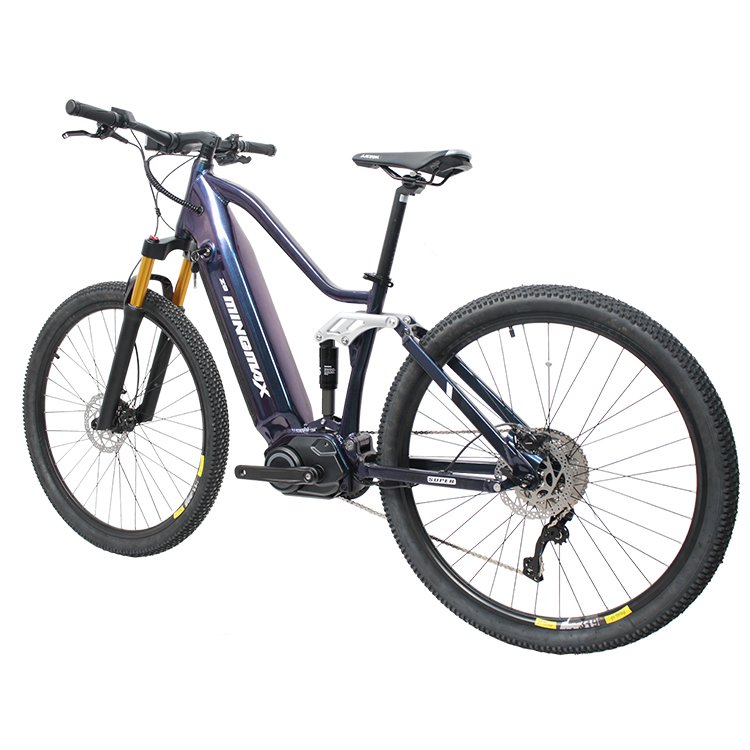 Factory Wholesale mountain ebike 29 inch fat tire full suspension electric bicycle long range e bike from China supplier