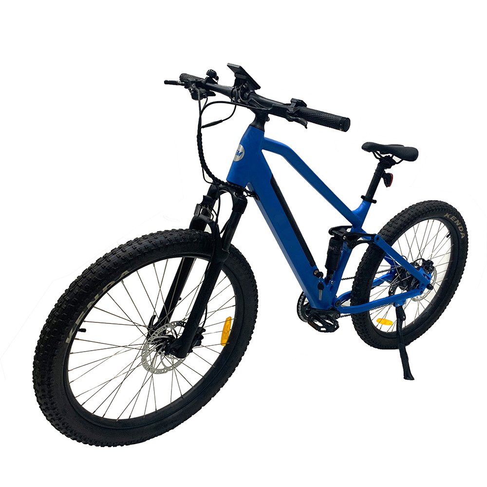 Europe warehouse Dropshipping price factory 27.5 inch alloy suspension frame MTB electric mountain bike E bicycle