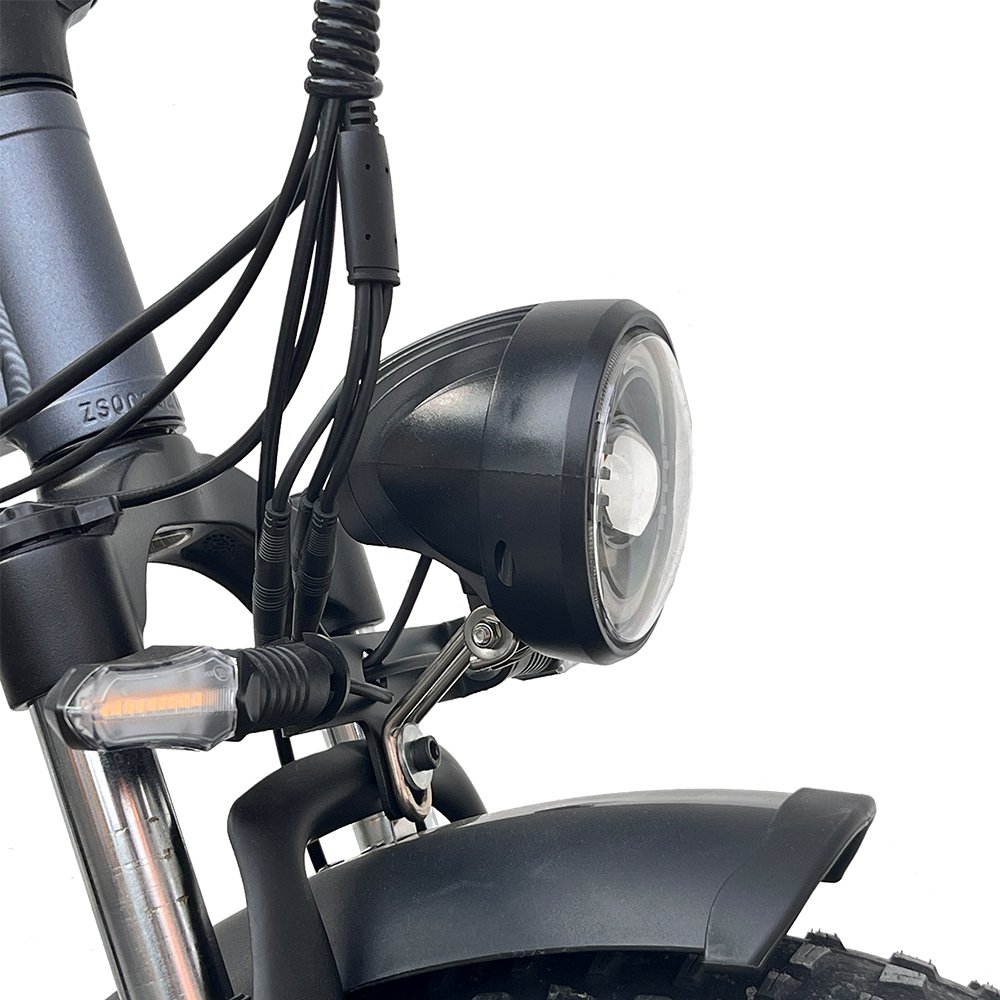 Eu Warehouse 48v750w20ah folding Ebike 20 Inch Fat Tire E Bike Electric Mountain Bike Adults front Suspension