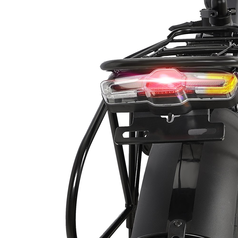 Eu Warehouse 48v750w20ah folding Ebike 20 Inch Fat Tire E Bike Electric Mountain Bike Adults front Suspension