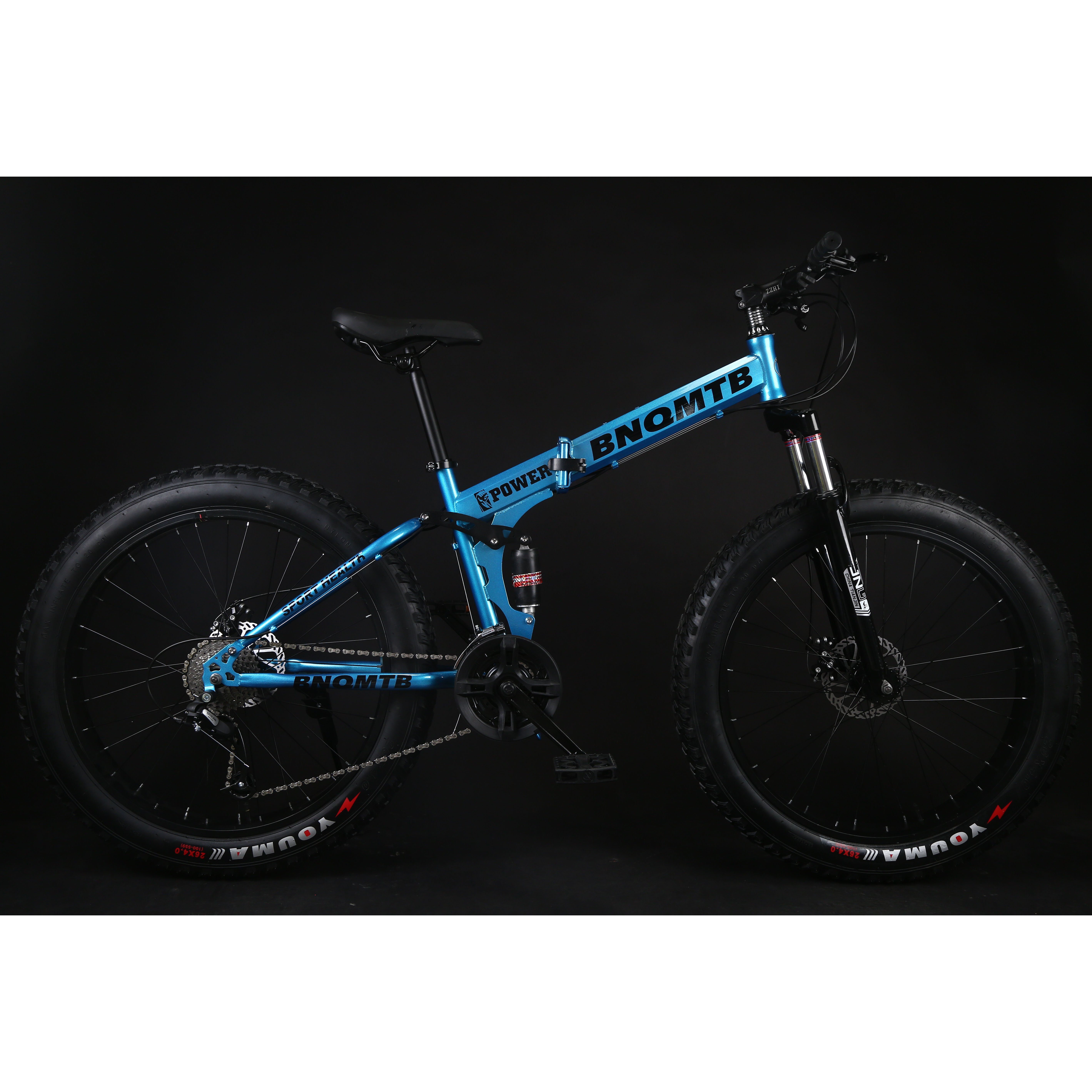 new wholesale factory price 26-inch Mountain Snow Bike 4.0 Widening Folding Big Fat Tire Bicycle fatbike for sale