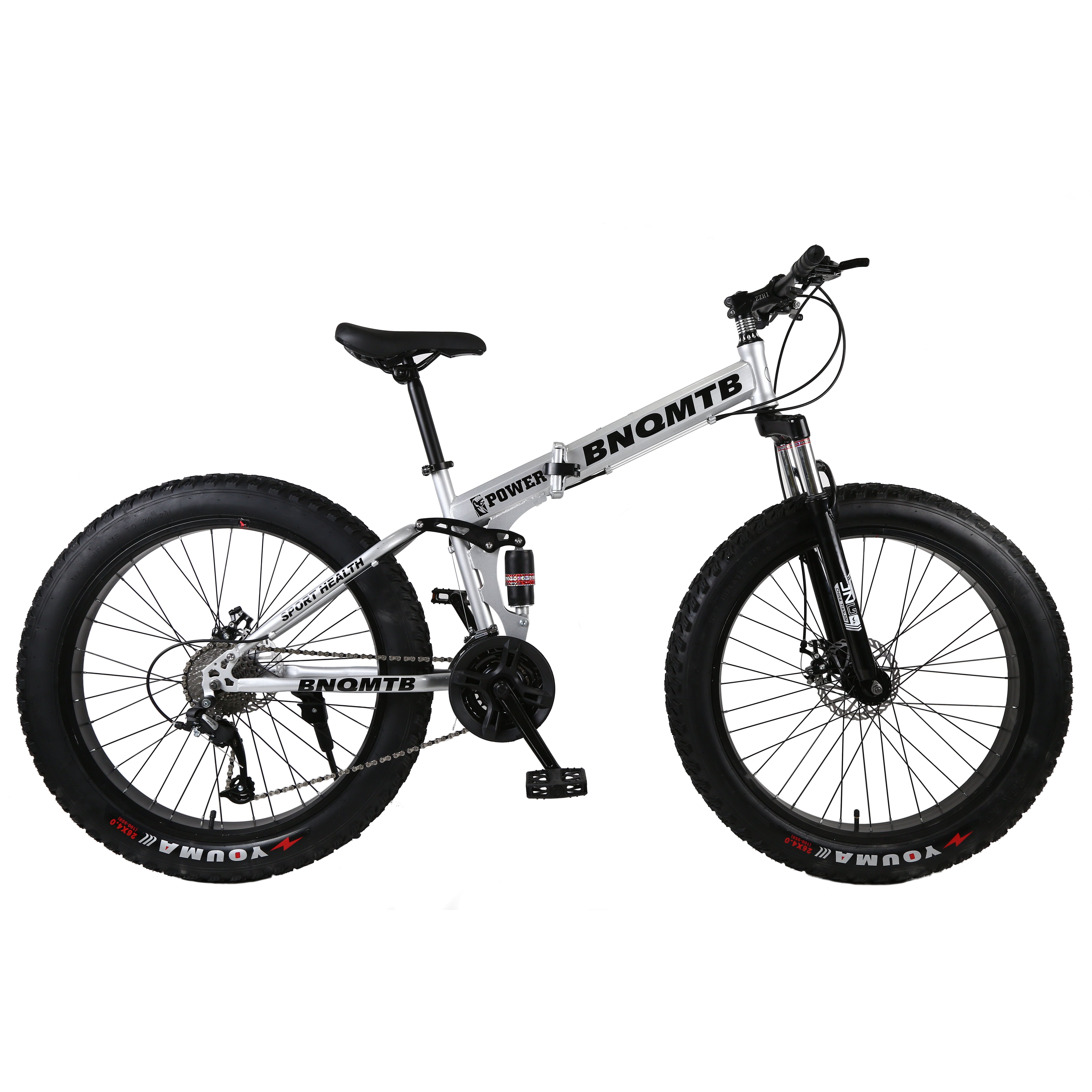new wholesale factory price 26-inch Mountain Snow Bike 4.0 Widening Folding Big Fat Tire Bicycle fatbike for sale