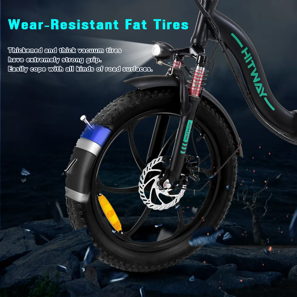 HITWAY EU USA full suspension e-bike MTB 11.2AH e bike 25kmh city best mountain electric bicycle for women