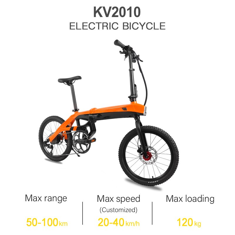 China OEM Free Sample enduro ebike urban road bicycle light weight 20" 250W 500W city bicycle Folding Electric city Bike