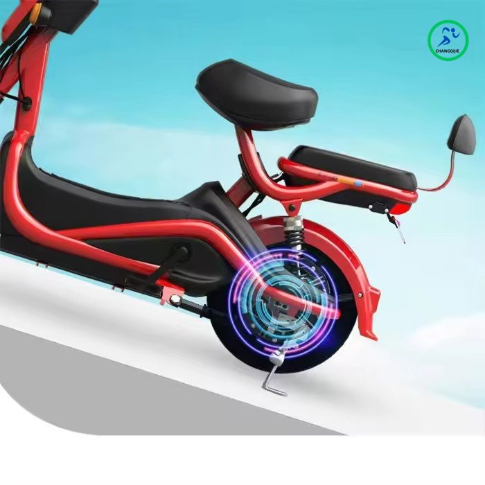 Factory Sales 2024 350W 48v Adult Electric Bicycles with Custom LOGO Steel Frame Rear Hub Motor Smart Digital Type Tube Battery
