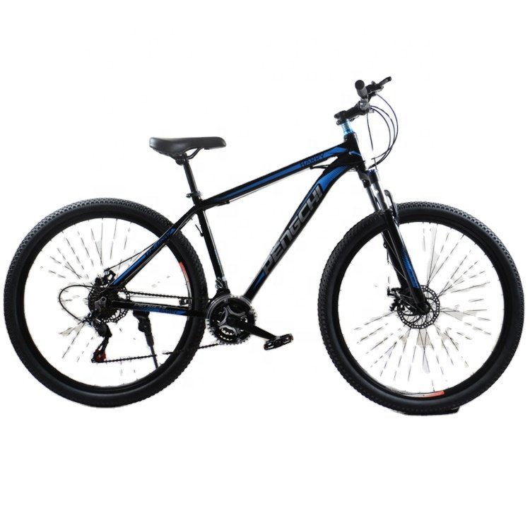 High Quality Mountain Bike Fixed Gear 29 Inch Shock Absorber Dual Disc Brake Bike 24 Speed Adult Mountain Bike Customizable