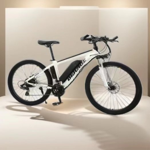 Chinese 27-Inch High Carbon Steel Mountain Bike Electric Hybrid with 36V250W/350W Power Rear Hub Motor and Lithium Battery