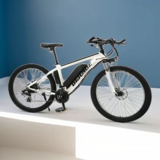 Chinese 27-Inch High Carbon Steel Mountain Bike Electric Hybrid with 36V250W/350W Power Rear Hub Motor and Lithium Battery