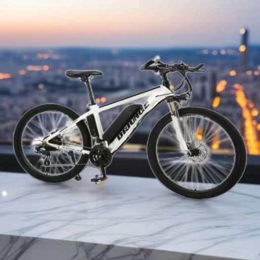 Chinese 27-Inch High Carbon Steel Mountain Bike Electric Hybrid with 36V250W/350W Power Rear Hub Motor and Lithium Battery