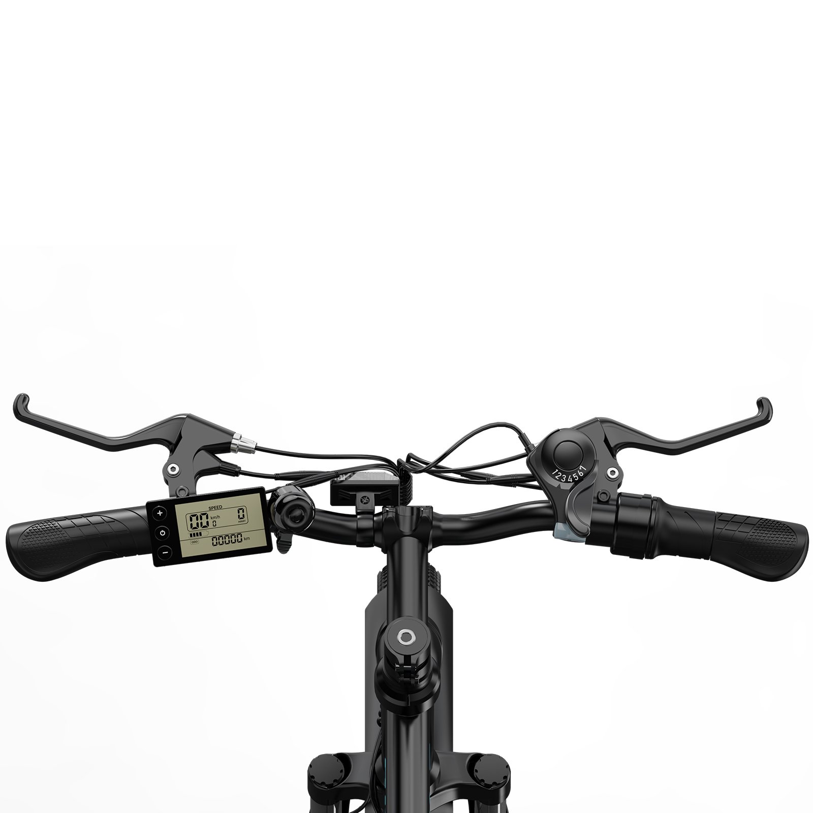 26 Zoll Fat Tire Ebike Motorcycle Full Suspension Frame Adult Blue Mountain Electric Bicycle