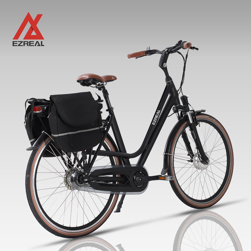 EZREAL EU popular 700C 250w electric city bike front hub 2 seats ebike with Shimano NEXUS 7 speed