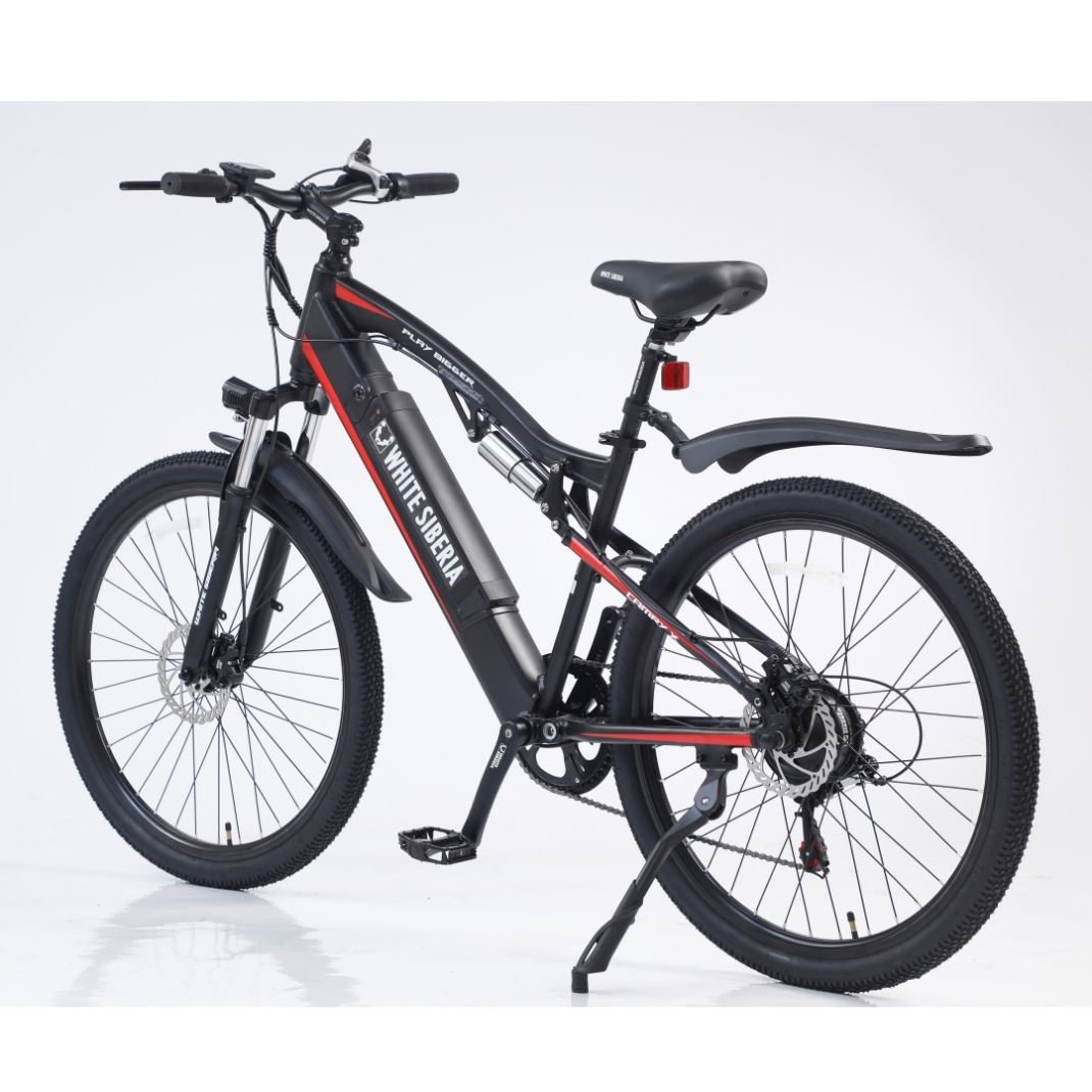New Model 48V 250W Motor Lightweight 26\" Aluminum Alloy Electric Bicycles Steel Frame Lithium Battery Electronic City Bike