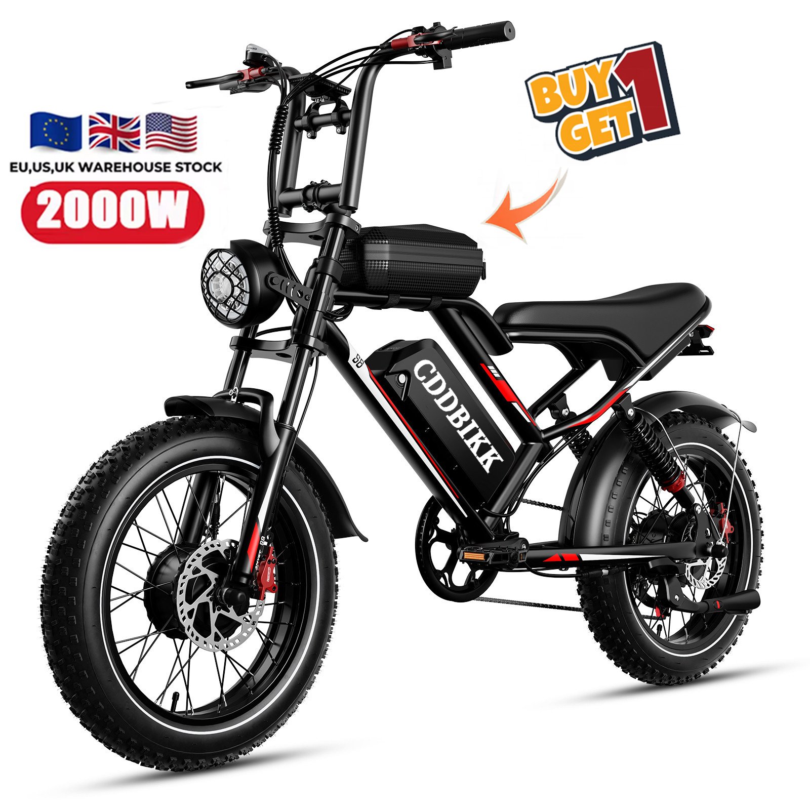 Drop shipping Hot Sale S8 Electric Mountain Bike Electric Bicycle 48V 2000W 1000W High Capacity USA EU STOCK 2 wheel E Bike