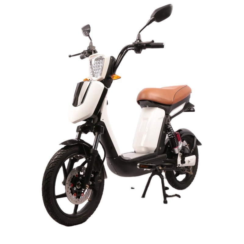 2025 new electric moped 48v 500w 20ah lithium battery electric city bike 2 seats disc brake scooter powerful city bike