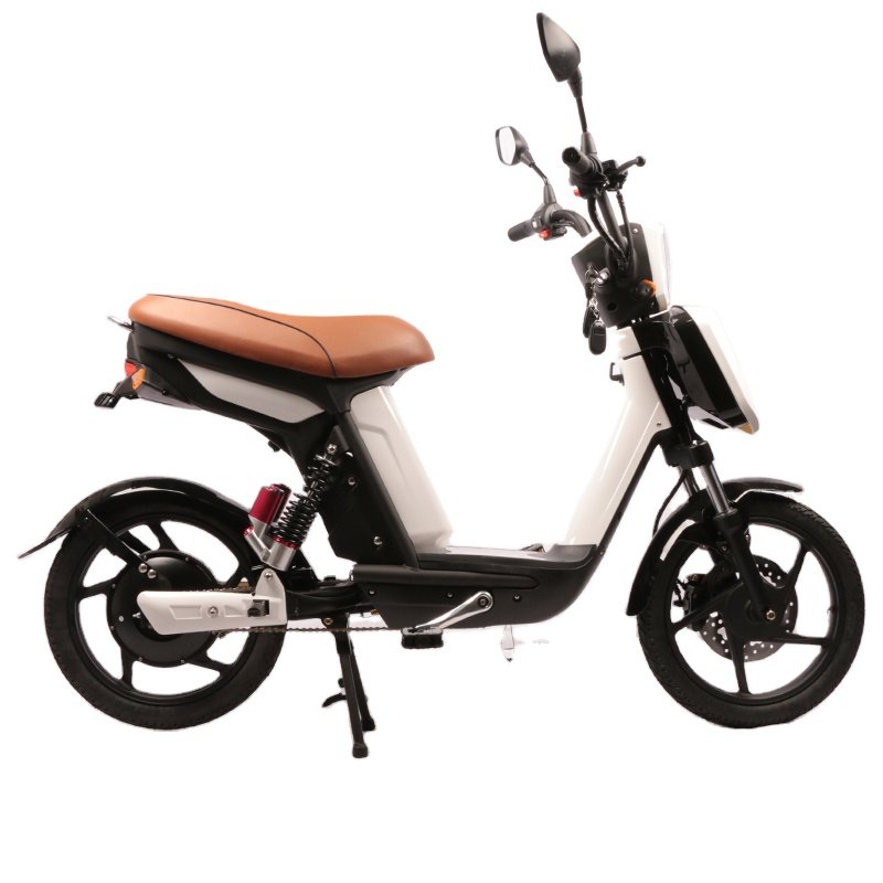 2025 new electric moped 48v 500w 20ah lithium battery electric city bike 2 seats disc brake scooter powerful city bike
