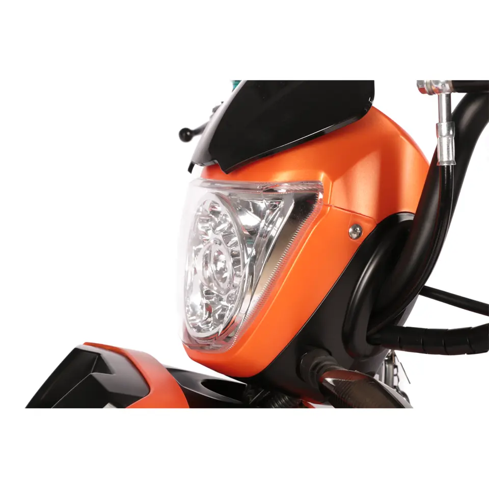 2025 new electric moped 48v 500w 20ah lithium battery electric city bike 2 seats disc brake scooter powerful city bike