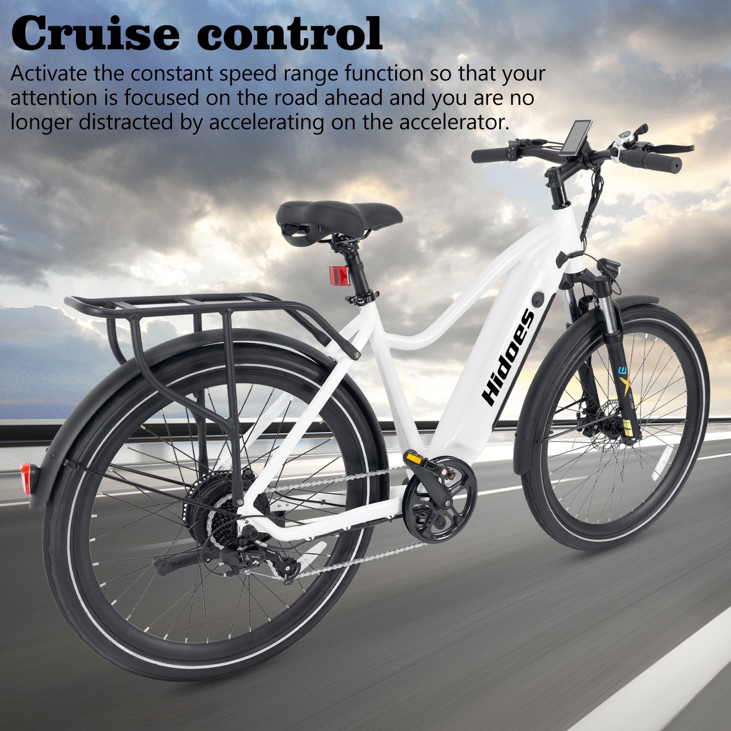 New Arrival Electric Bike 800w Motor 48V 13AH Hidoes BN1 Urban Stylish Electric Bike Foldable City E-bike