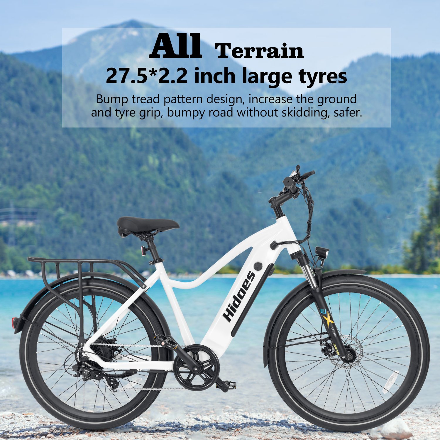 New Arrival Electric Bike 800w Motor 48V 13AH Hidoes BN1 Urban Stylish Electric Bike Foldable City E-bike