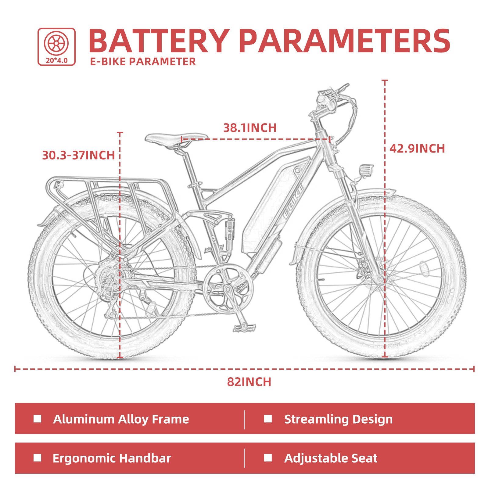 Electric Bike 26x4 Inch Fat Tire Off Road Ebike 750W 48V Powerful Mountain Electric Bicycle For Adults Cycling E BIK