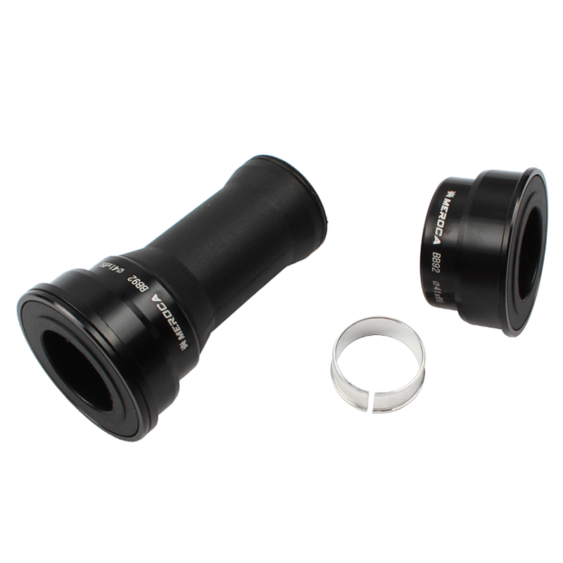 MEORCA Integrated Hollow BB Bicycle Thread Screw-In Central Axle M68/M92 Color Mountain Bike Central Axis for MTB