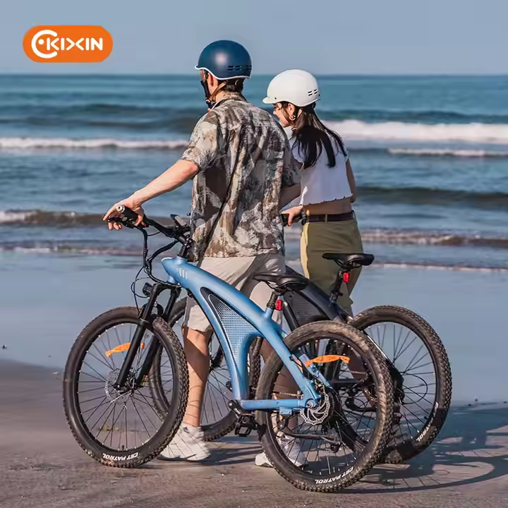 City road electric bike electric mountain bike 27.5 inch 2 tires 48V lithium battery for adult electric bicycle ebike