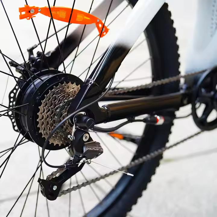 City road electric bike electric mountain bike 27.5 inch 2 tires 48V lithium battery for adult electric bicycle ebike