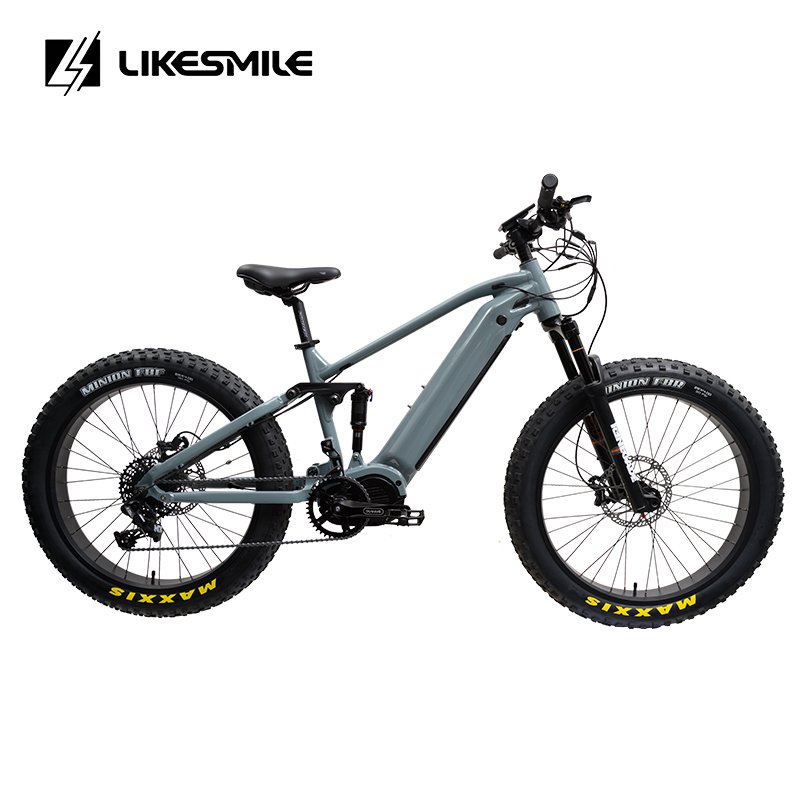 Likesmile 29 Inch 1000W 48V Bafang Full Suspension Electric Mountain Bike e bike