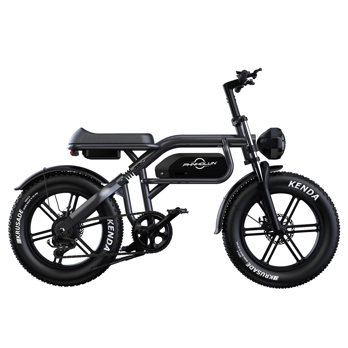 Eu Warehouse Fast Electric Fat Tire Mountain Bike Electric Bicycle 20 Inch 1 Piece Ebike 1000W 1500W 50 km h 48V E Bike Europe