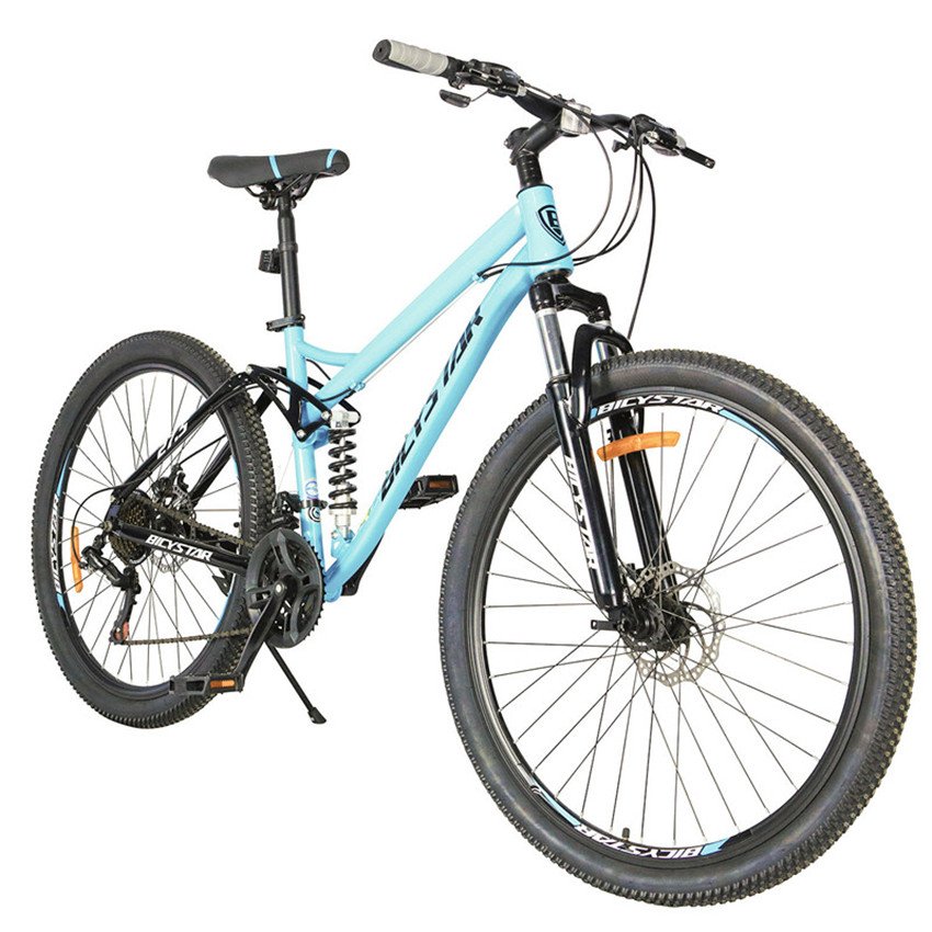 Excellent OEM portable aluminum frame mtbfull suspension mountain bike