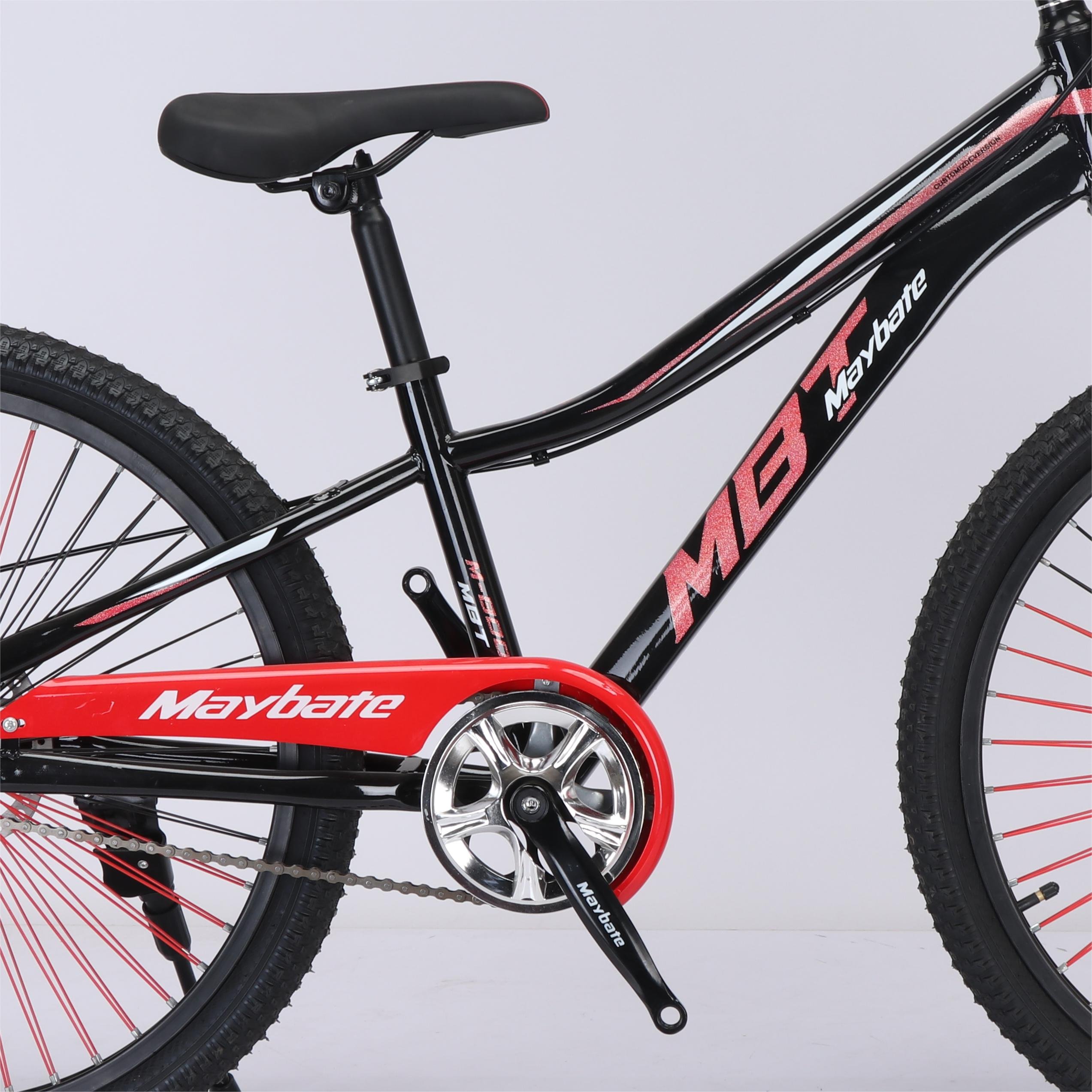 FOLANDI Single Speed Adult Bicycle Steel Frame Mountain Bike with Disc Brake and Carbon Rim Cheap Price Factory Direct