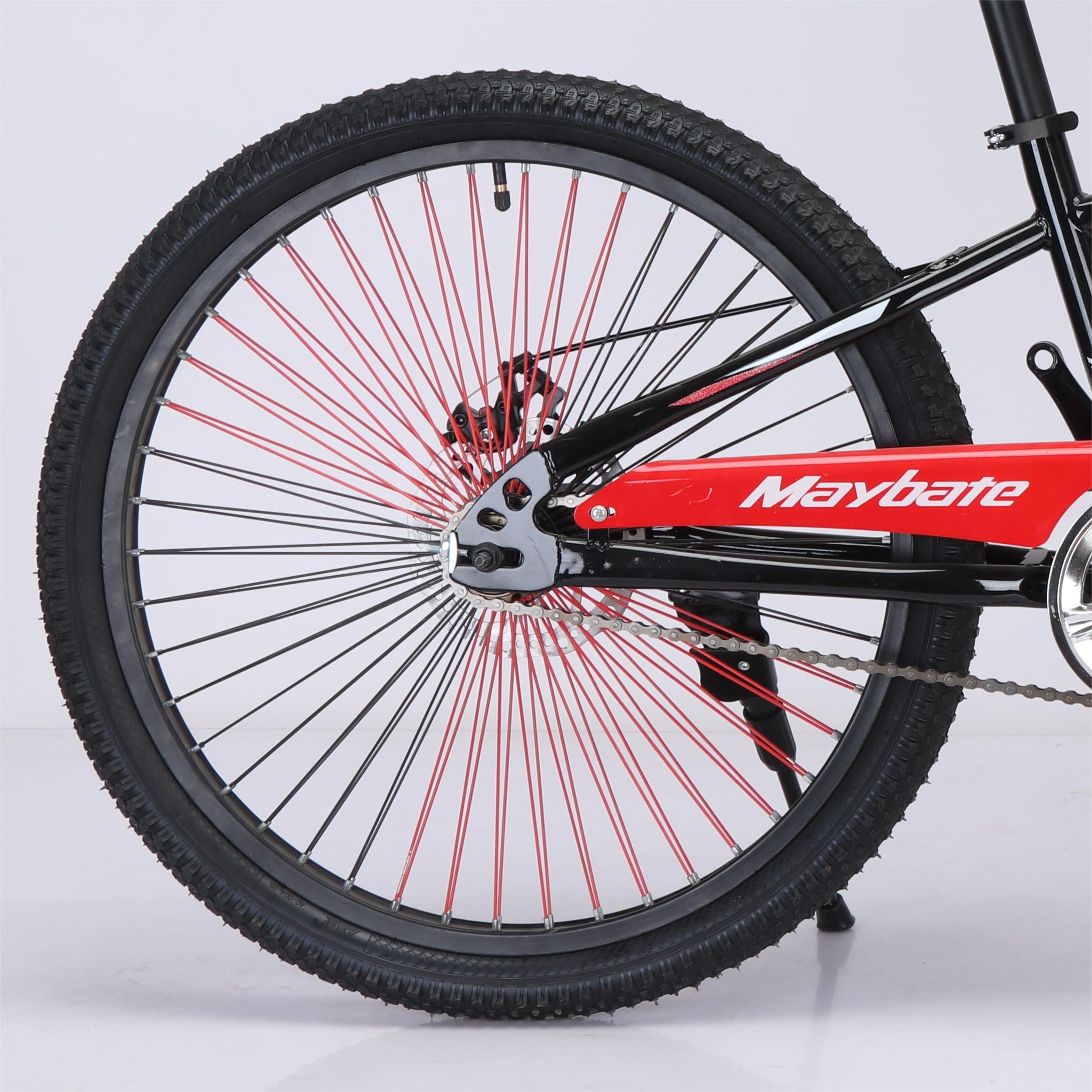 FOLANDI Single Speed Adult Bicycle Steel Frame Mountain Bike with Disc Brake and Carbon Rim Cheap Price Factory Direct