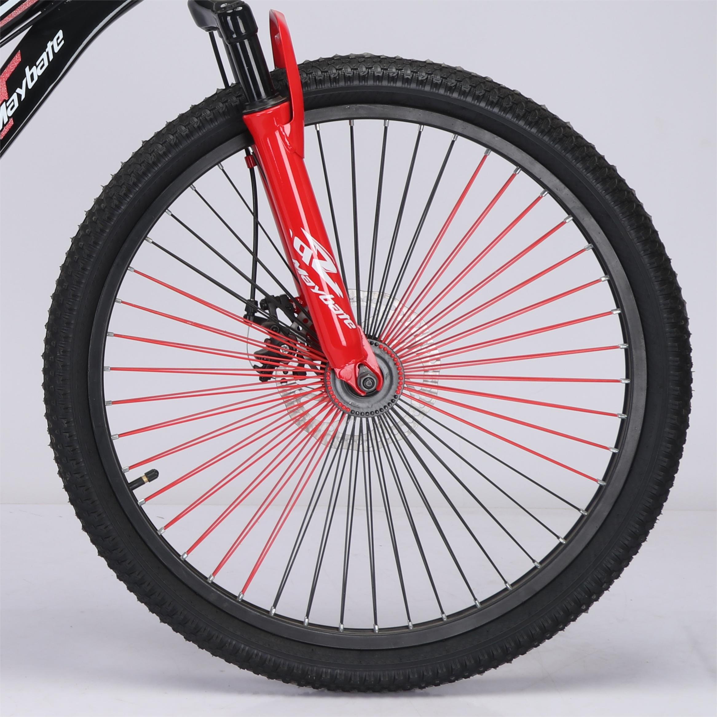 FOLANDI Single Speed Adult Bicycle Steel Frame Mountain Bike with Disc Brake and Carbon Rim Cheap Price Factory Direct