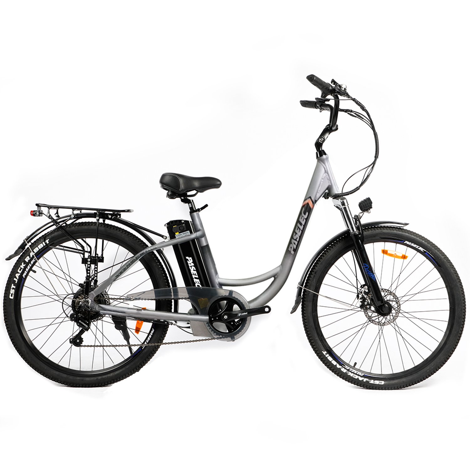 Paselec PC1 28'' Electric city bike step 15AH electric bike thru lady bike MTB Ebike road ebike