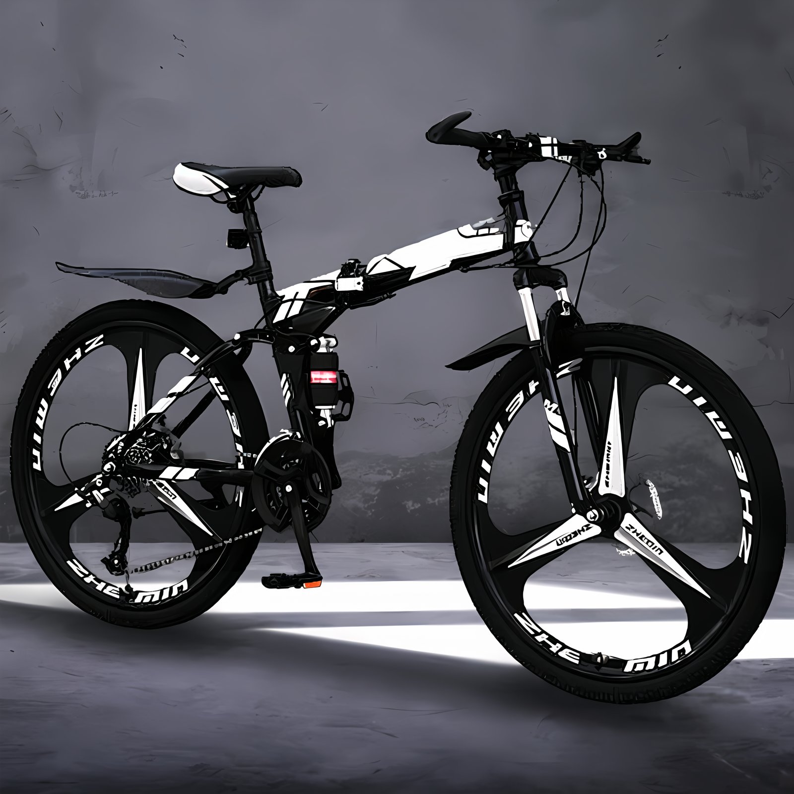 21 Speed Disc Brake Steel Aluminum Alloy Fork Mountain Bike Cycle