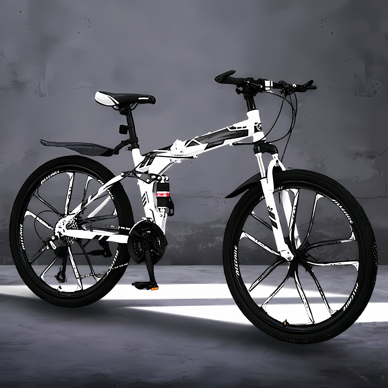 21 Speed Disc Brake Steel Aluminum Alloy Fork Mountain Bike Cycle