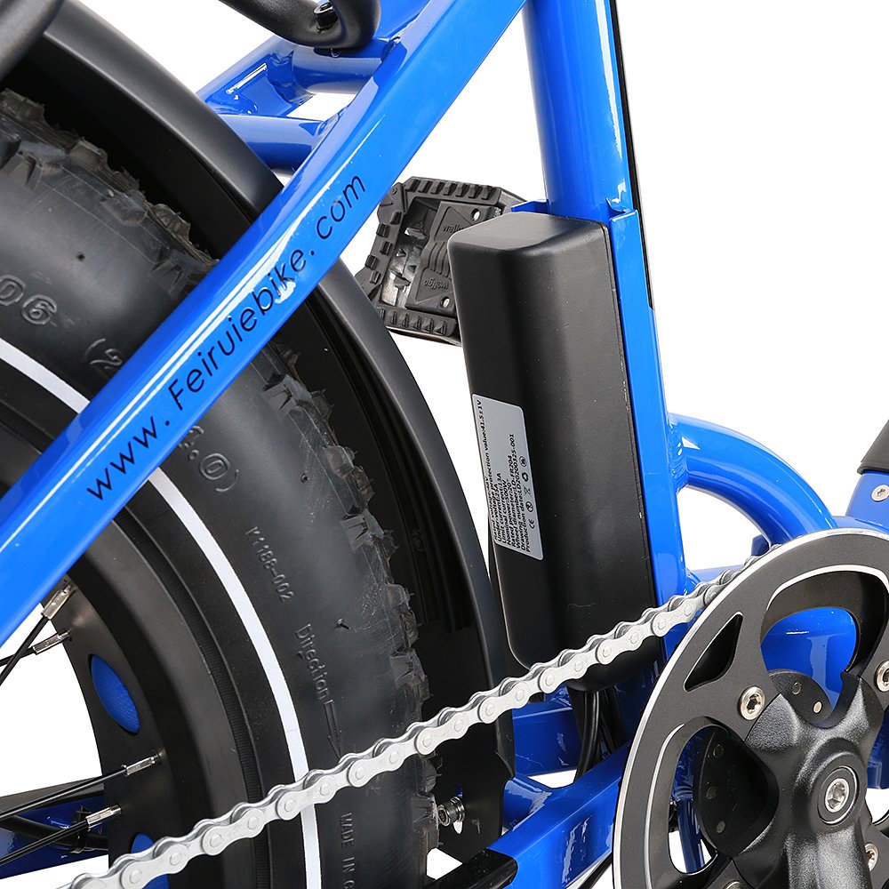 20*4.0 fat tire folding electric bike 500w electric mountain bicycle in lithium battery e bike with big power