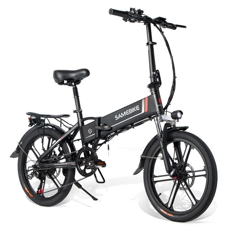 500w 48v 14 Inch Electric City Bike Foldable Electric Bike 48v Battery Power Scooter For Adult