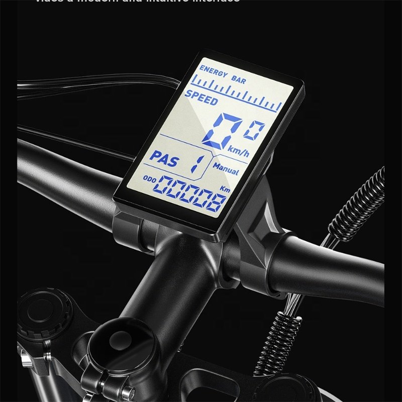 EU free shipping 26-inch full suspension fat tire Rear hub motor electric city bike lithium battery electric mountain bike