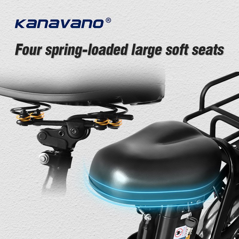 48v electric Cargo bike 2 Wheel Food Delivery electric bike 16 Inch Wide Tire Electric Moped