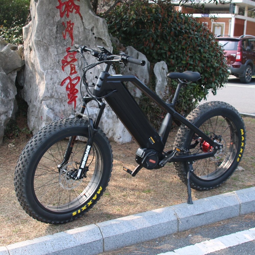 Wholesale high quality 3 Speed 1000W 30Ah electric mountain bike 26 inch M620 Bafang Mid Motor