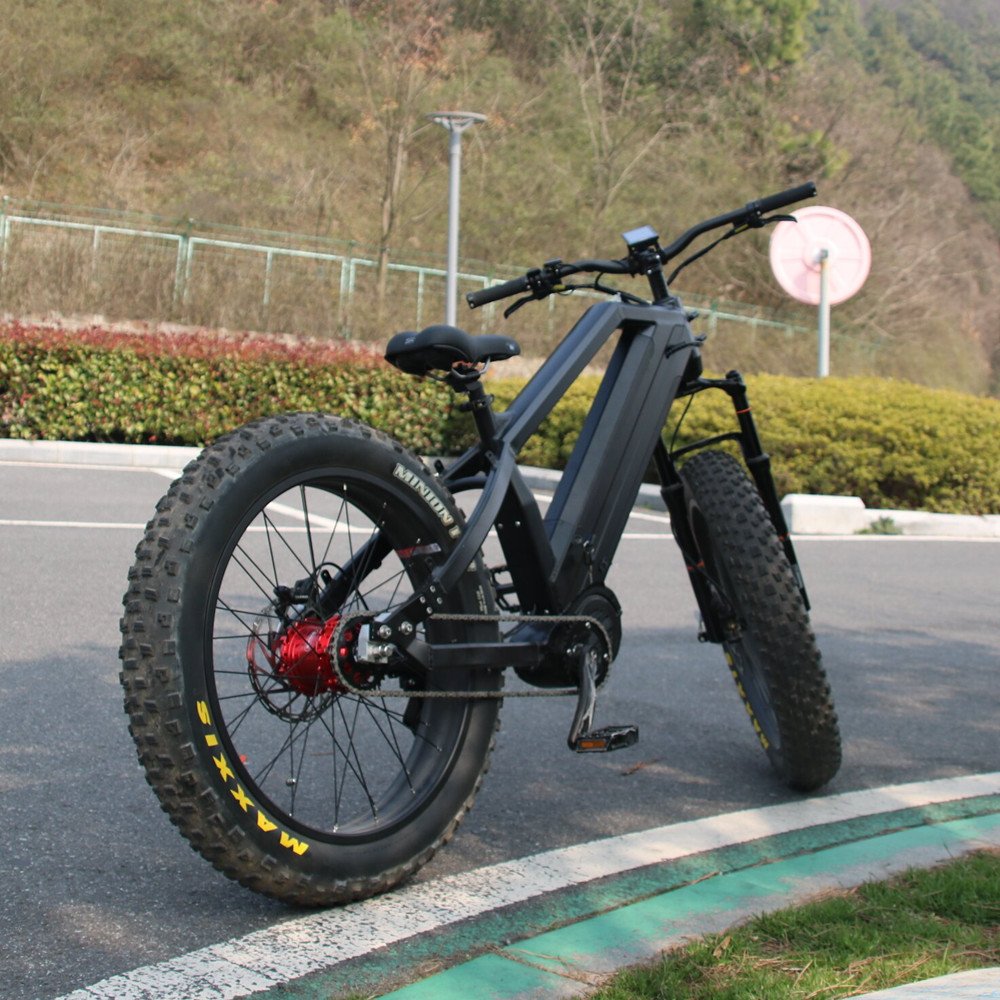 Wholesale high quality 3 Speed 1000W 30Ah electric mountain bike 26 inch M620 Bafang Mid Motor